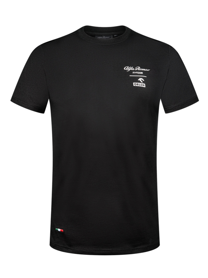 T-shirt da uomo black collezione speciale Monza - Italian GP Alfa Romeo-4