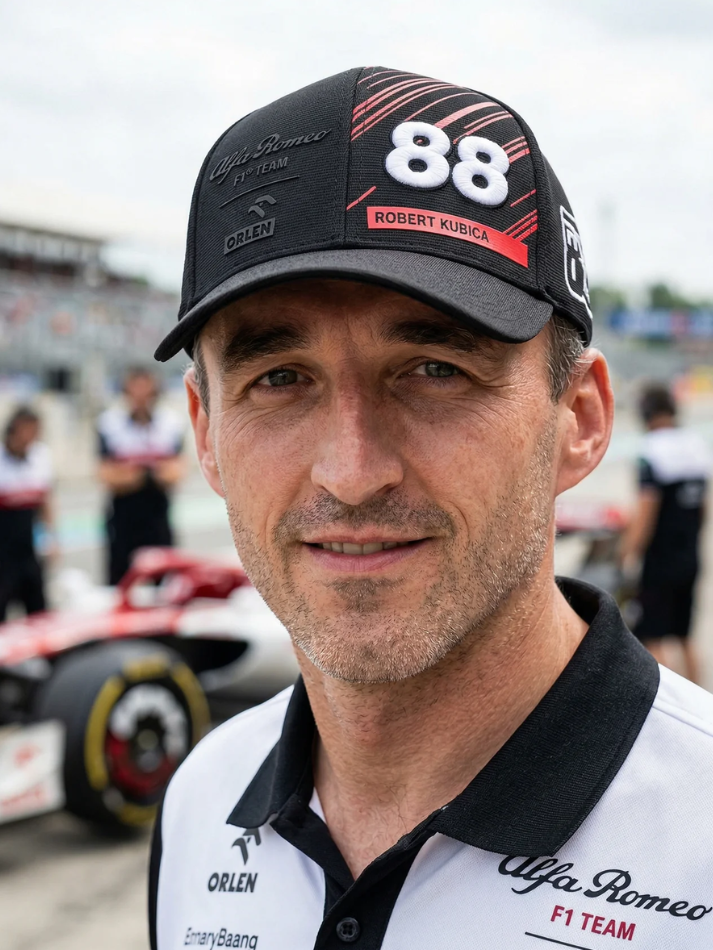 Alfa Romeo Berretto F1 Team Kubica Pilota Nero