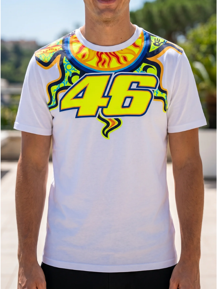 T-shirt da uomo Valentino Rossi Vr46 White