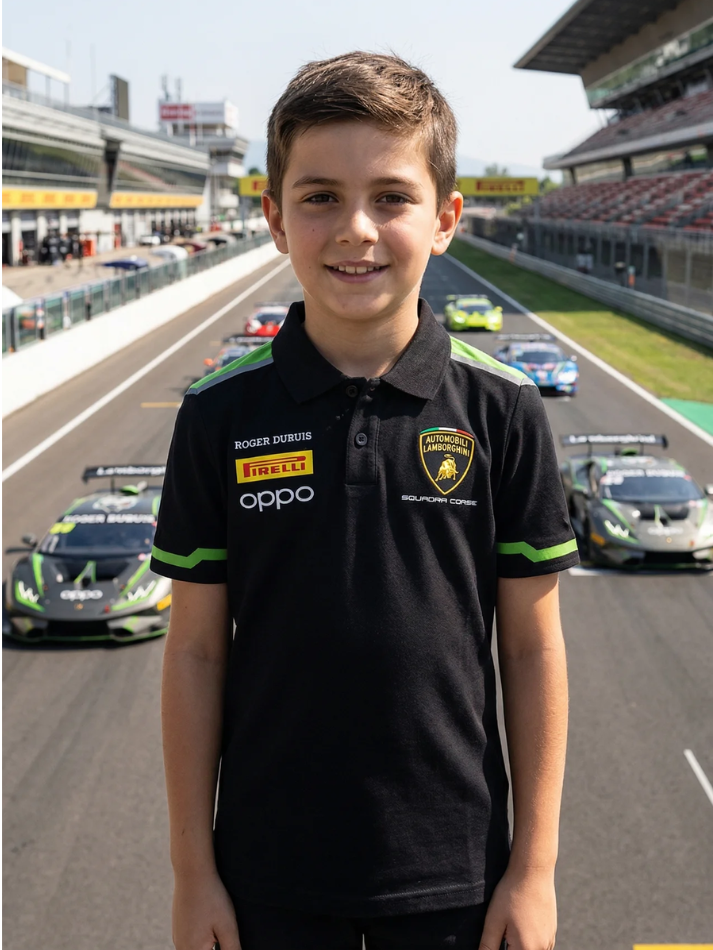 Polo Bambino Automobili Lamborghini Squadra Corse