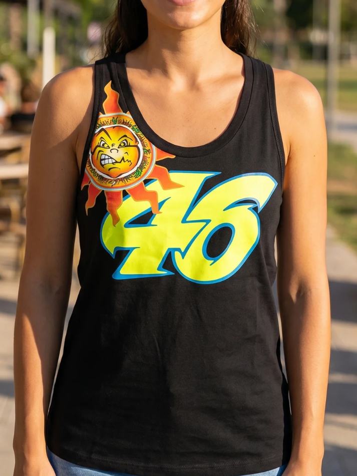 Canotta donna Valentino Rossi Vr46 Black-1
