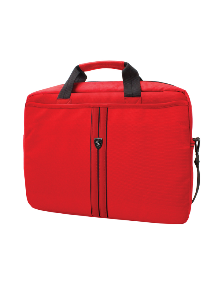 Ferrari valigetta per pc portatile notebook Rosso/Nera-1