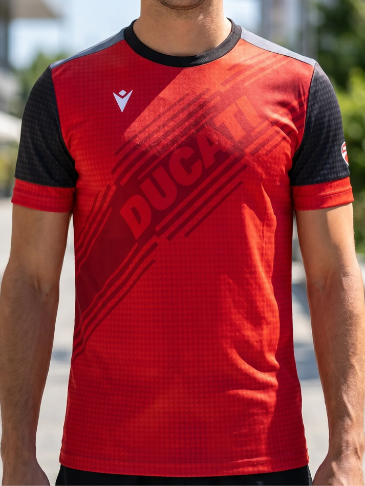 Ducati – Maglia Uomo Nera/Rossa-1