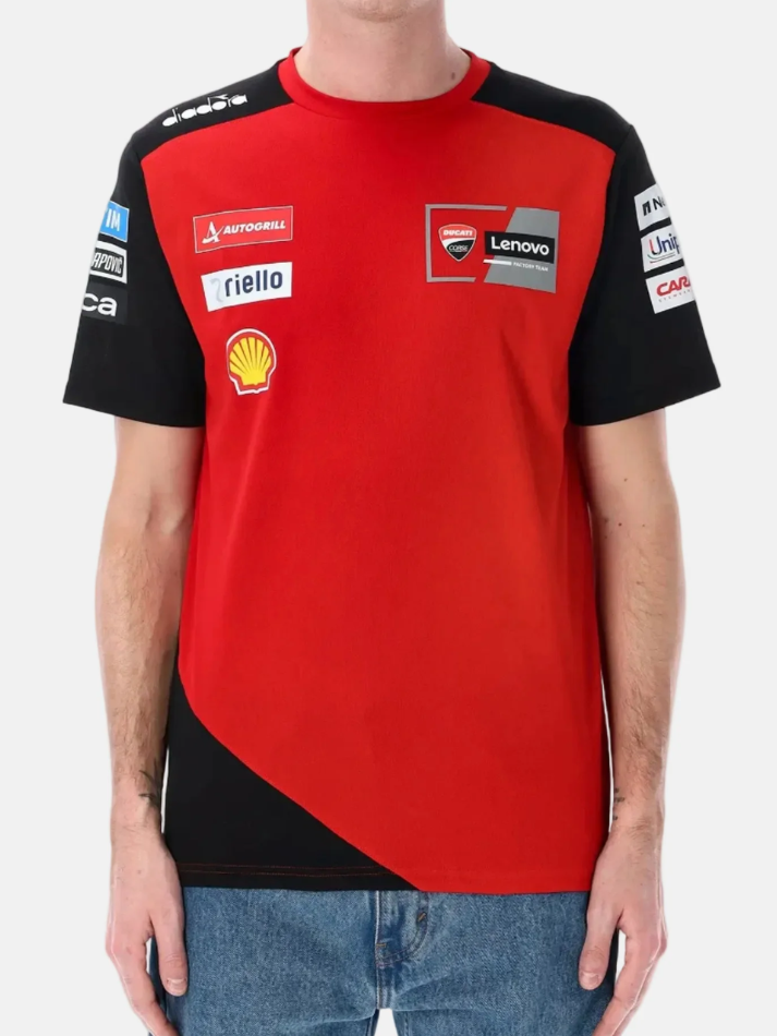 T-shirt – Ducati Racing Team Replica Teamwear 2025-1