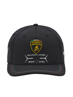 Cappellino Bambino Automobili Lamborghini Squadra Corse LMDH 2024/25 “SC63” Nero-2