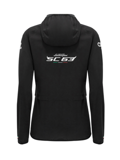 Giacca da Pioggia Donna Automobili Lamborghini Squadra Corse LMDH 2024/25 Nero-3