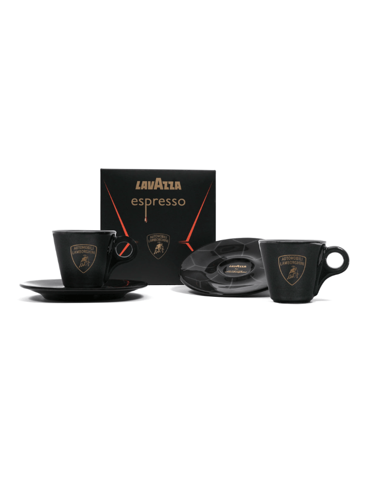 Set di tazza e piattino da caffè Lamborghini Lavazza collaboration