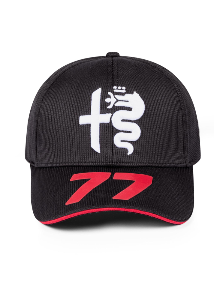 Alfa Romeo Berretto F1 Team Bottas Pilota Nero 2023-2