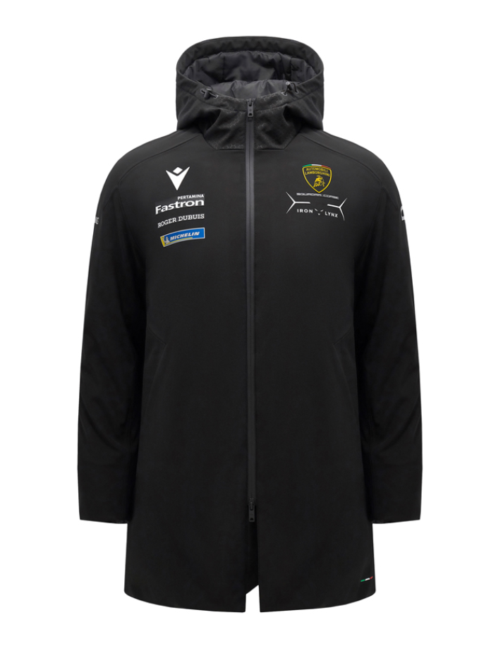 Giubbotto Softshell Imbottito Automobili Lamborghini Squadra Corse LMDH 2024/25 Nero-2