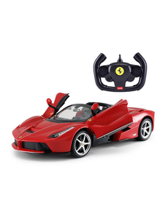 Macchina telecomandata Rastar - R/C control in scala 1:14 FERRARI LA FERRARI APERTA  with drift function red-1
