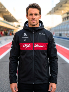 Giacca Uomo con cappuccio Alfa Romeo F1 Team 2023-1