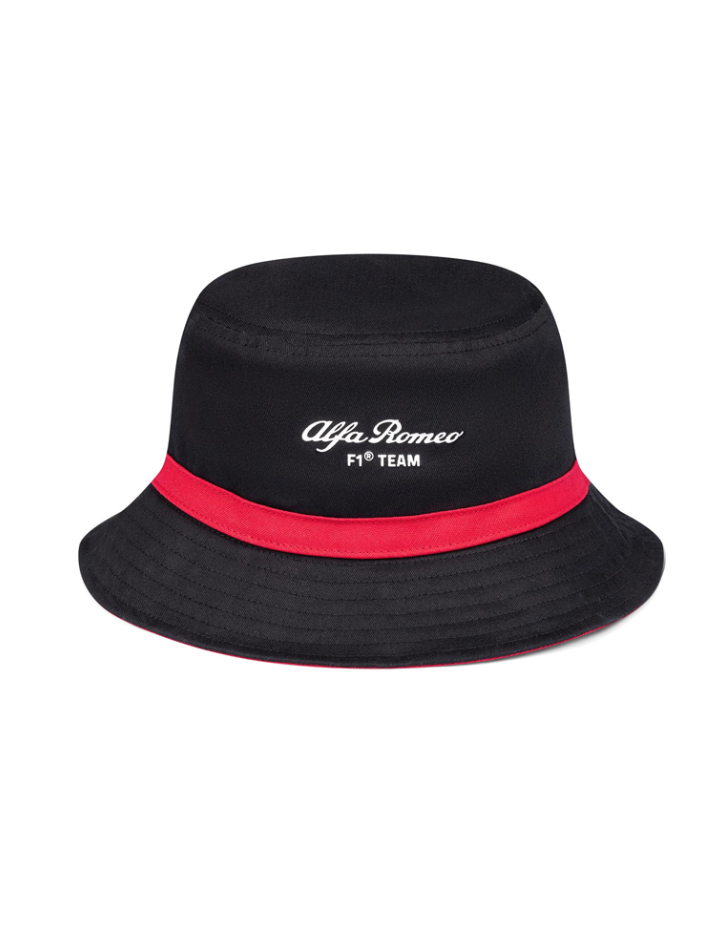 Alfa Romeo F1 Team Cappello da Pescatore Nero 2023-2