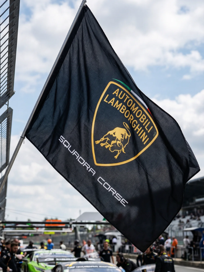 Bandiera Automobili Lamborghini Squadra Corse