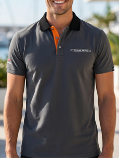 Pagani Polo da uomo Dark Grey-1