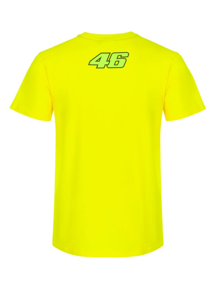 T-shirt da uomo Valentino Rossi Vr46 Yellow The Doctor-3