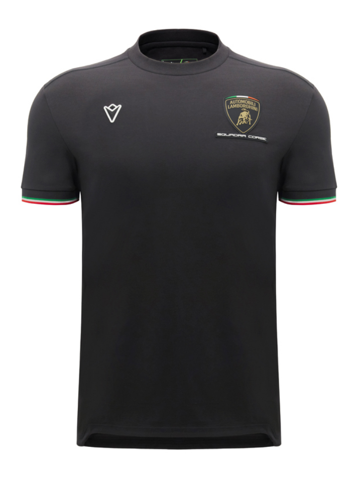 Maglietta Uomo Lamborghini Squadra Corse SPORTSWEAR 2026/27 Nero-2