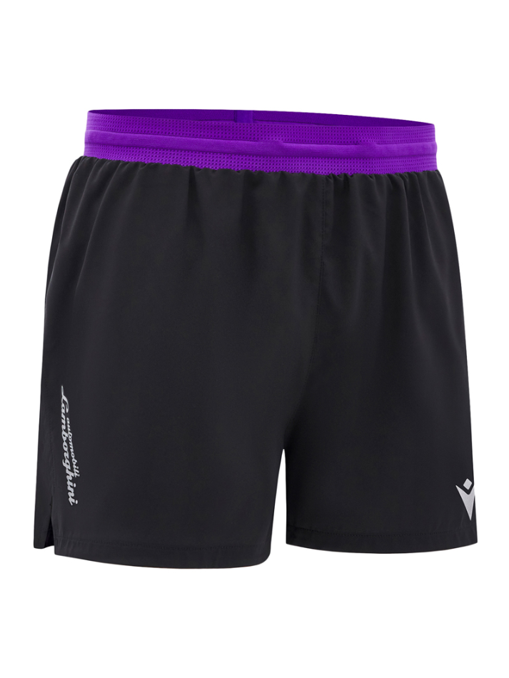 Automobili Lamborghini Donna Jules Pantaloncino Corto ACTIVEWEAR 2024/25 Nero/Viola