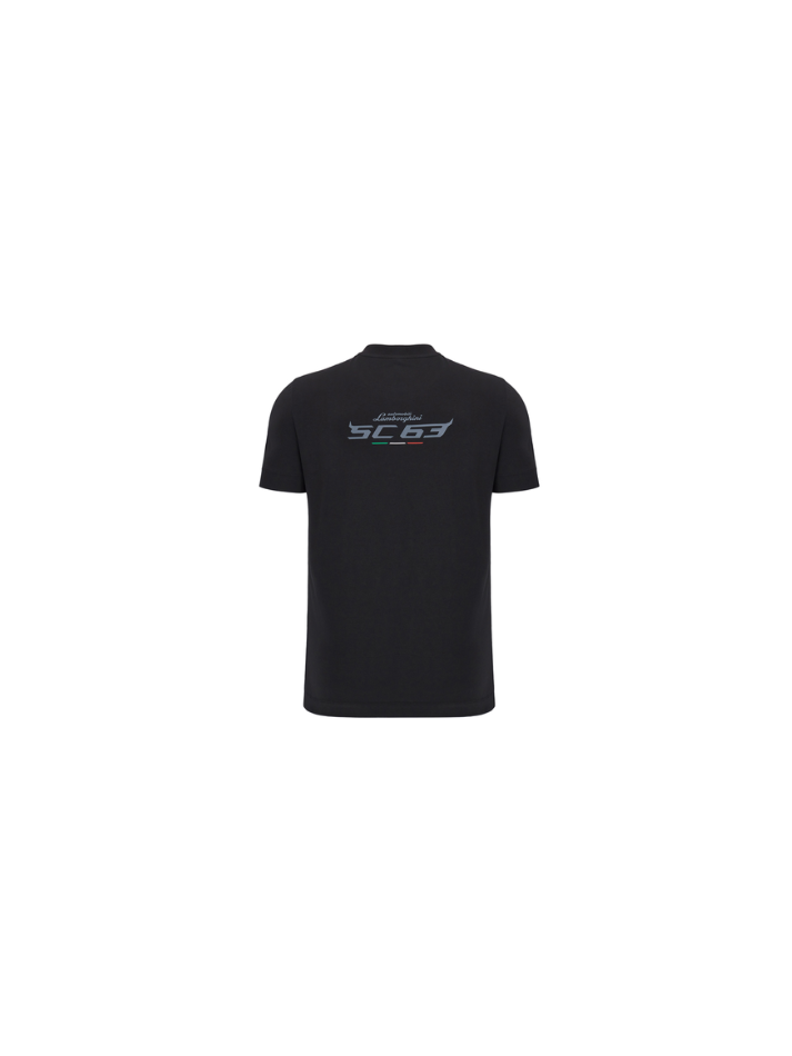 T-shirt Automobili Lamborghini Squadra Corse SPORTSWEAR Nero-3