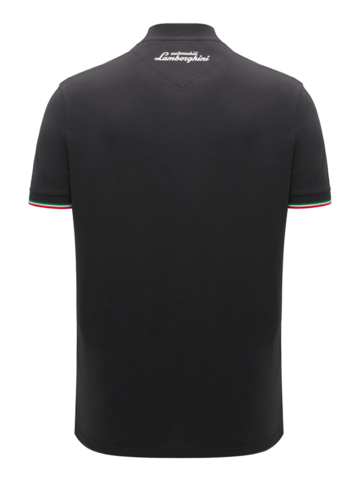 Maglietta Uomo Lamborghini Squadra Corse SPORTSWEAR 2026/27 Nero-3