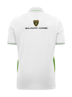 Polo Automobili Lamborghini Squadra Corse 2024/25 Bianco/Verde-3