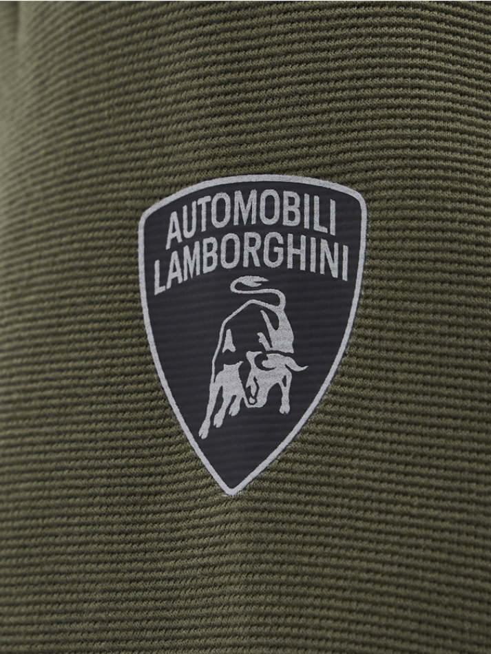 Automobili Lamborghini Rhodos Felpa Full Zip ACTIVEWEAR 2024/25 Verde-5