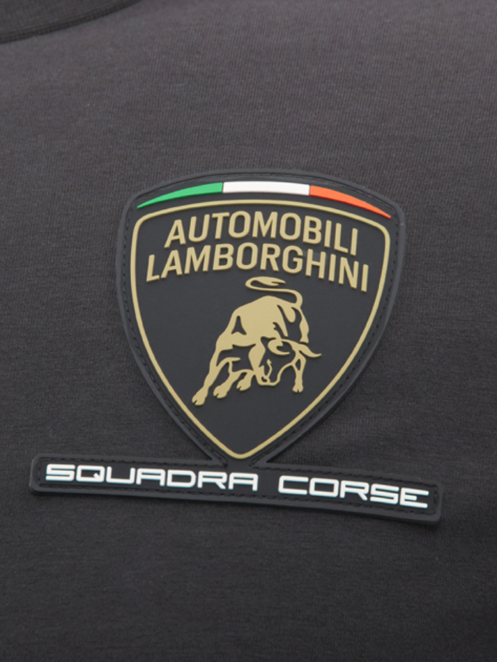 Maglietta Uomo Lamborghini Squadra Corse SPORTSWEAR 2026/27 Nero-4