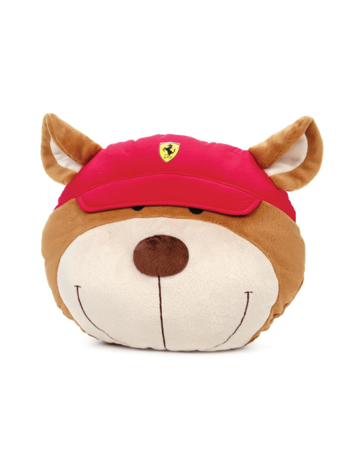 Cuscino Teddy Scuderia Ferrari 30 cm-1