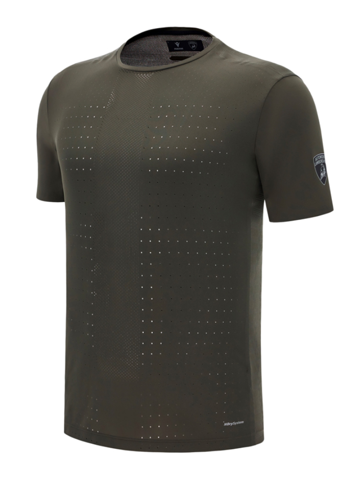 Automobili Lamborghini Dider Maglietta Principale ACTIVEWEAR 2024/25 Verde militare