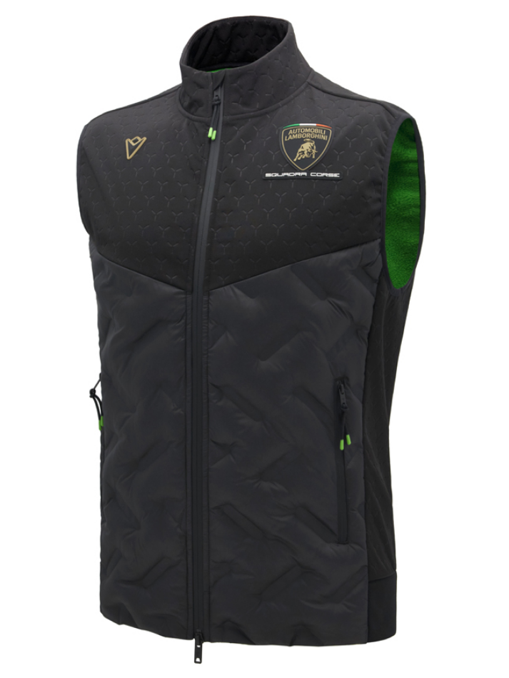 Gilet Uomo Lamborghini Squadra Corse Super Trofeo 2026/27 Nero-3
