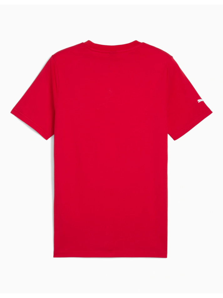 Ferrari t-shirt Race uomo rossa con scudetto-3