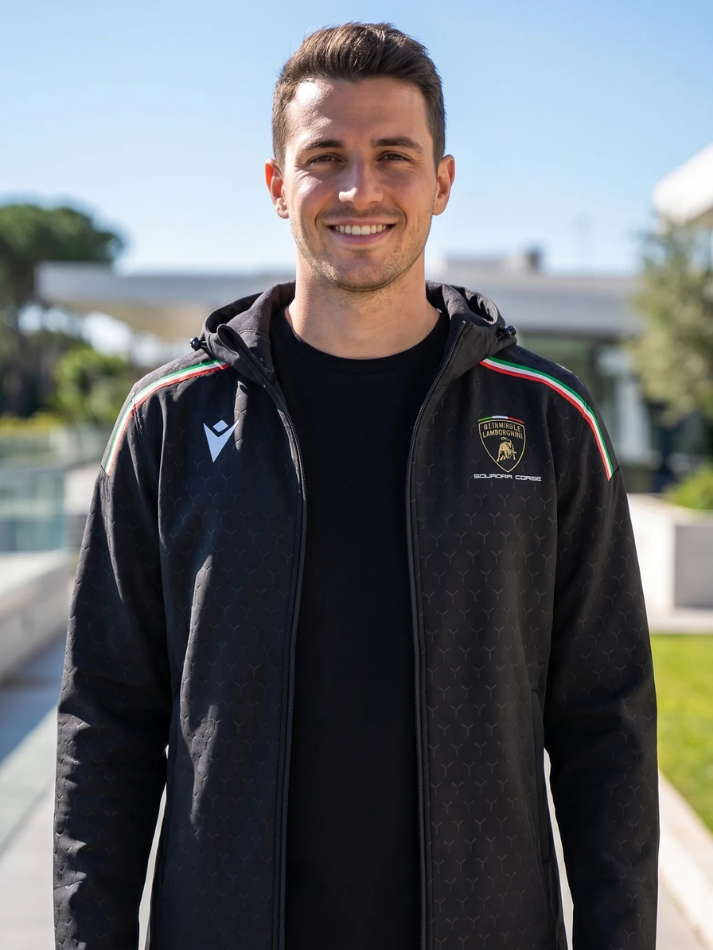 Softshell Uomo Automobili Lamborghini SC63 2026/27 Nera-1