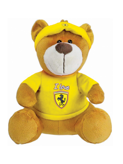 Teddy Scuderia Ferrari Bianco/Giallo-1