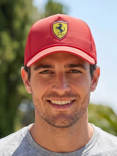 Ferrari Race Trucker Cappello Uomo Rosso-1