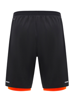 Automobili Lamborghini Matias Pantaloncino Corto ACTIVEWEAR 2024/25 Nero/Arancio-4
