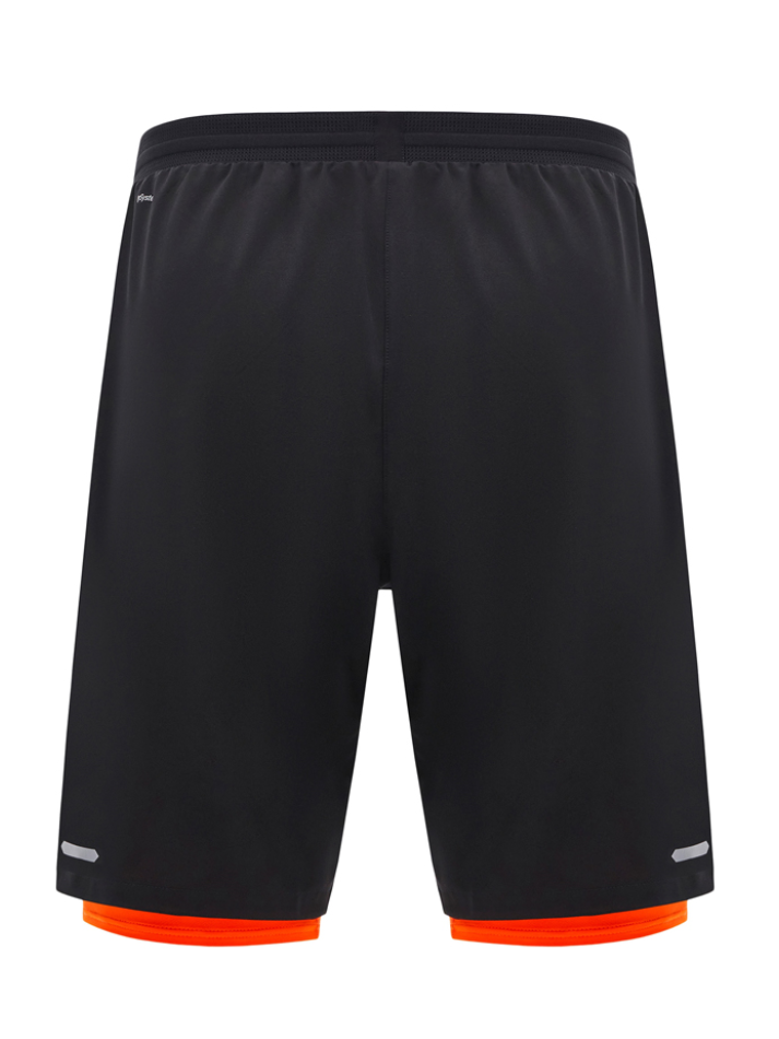 Automobili Lamborghini Matias Pantaloncino Corto ACTIVEWEAR 2024/25 Nero/Arancio-4
