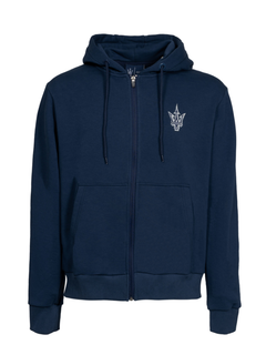 Maserati Felpa Blu Navy Tridente-2