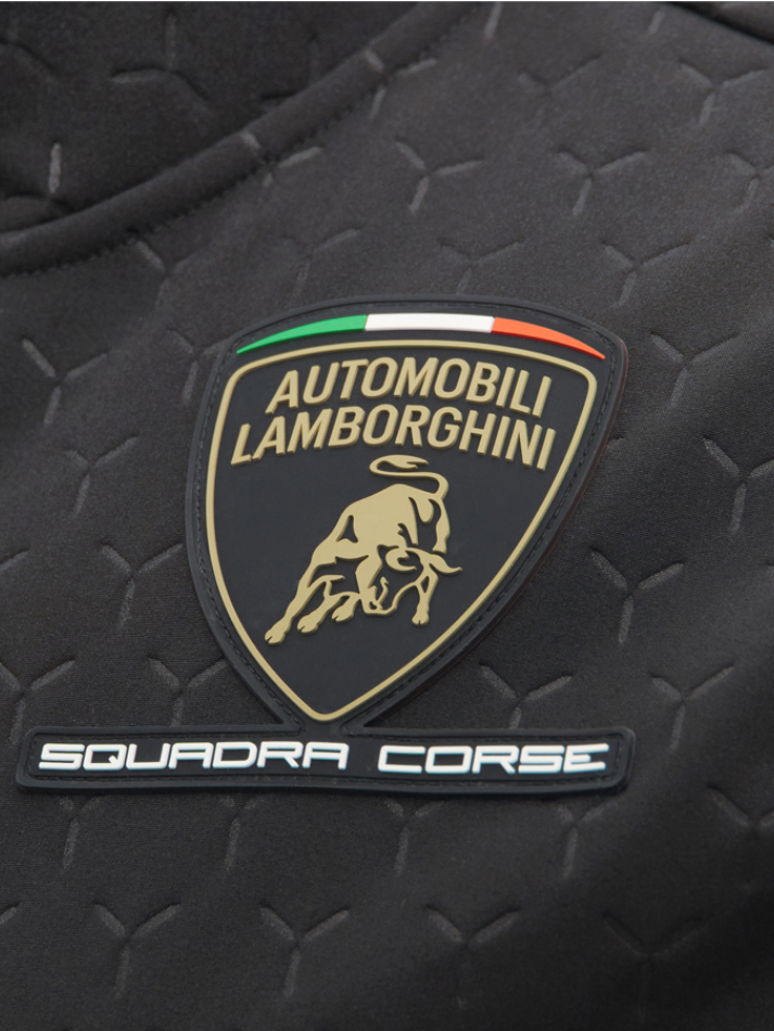 Gilet Uomo Lamborghini Squadra Corse Super Trofeo 2026/27 Nero-5