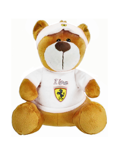 Teddy Scuderia Ferrari Bianco/Giallo-2