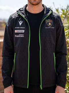 Rain Jacket Uomo Lamborghini Squadra Corse Super Trofeo 2026/27 Nero-1