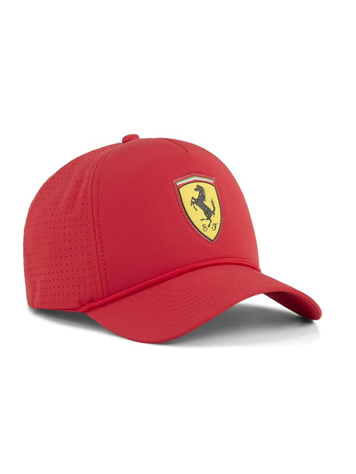Ferrari Race Trucker Cappello Uomo Rosso-2