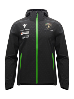 Rain Jacket Uomo Lamborghini Squadra Corse Super Trofeo 2026/27 Nero-2