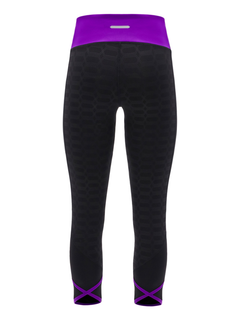 Automobili Lamborghini Donna Ponza Leggings ACTIVEWEAR 2024/25 Nero/Viola-5