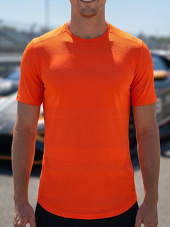 Automobili Lamborghini Dider Maglietta Principale ACTIVEWEAR 2024/25 Arancio-1