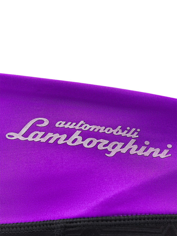 Automobili Lamborghini Donna Ponza Leggings ACTIVEWEAR 2024/25 Nero/Viola-6