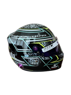 Casco Formula 1 in scala 1:2 Replica Alfa Romeo Guanyu Zhou F1 2024-3