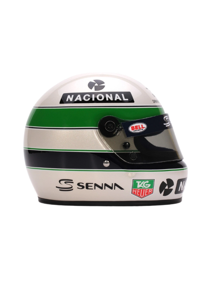 Casco Formula 1 in scala 1:2 Replica Ayrton Senna 30 Years Legacy-2
