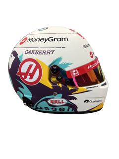 Casco Formula 1 in scala 1:2 Replica  Haas  Kevin Magnussen  F1 2024-2
