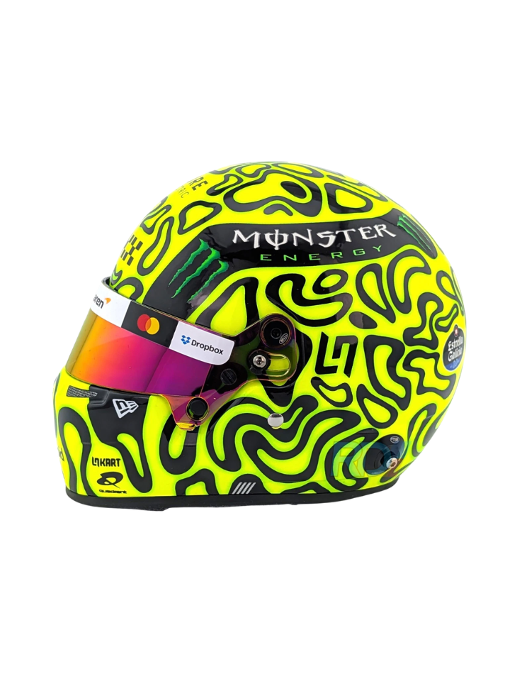 Casco Formula 1 in scala 1:2 Replica McLaren Lando Norris F1 2025-2