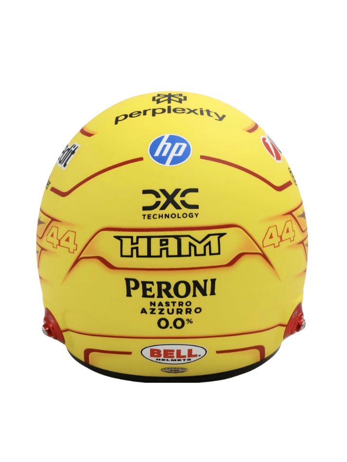 Casco Formula 1 in scala 1:2 Replica Scuderia Ferrari  Lewis Hamilton F1 2025-2