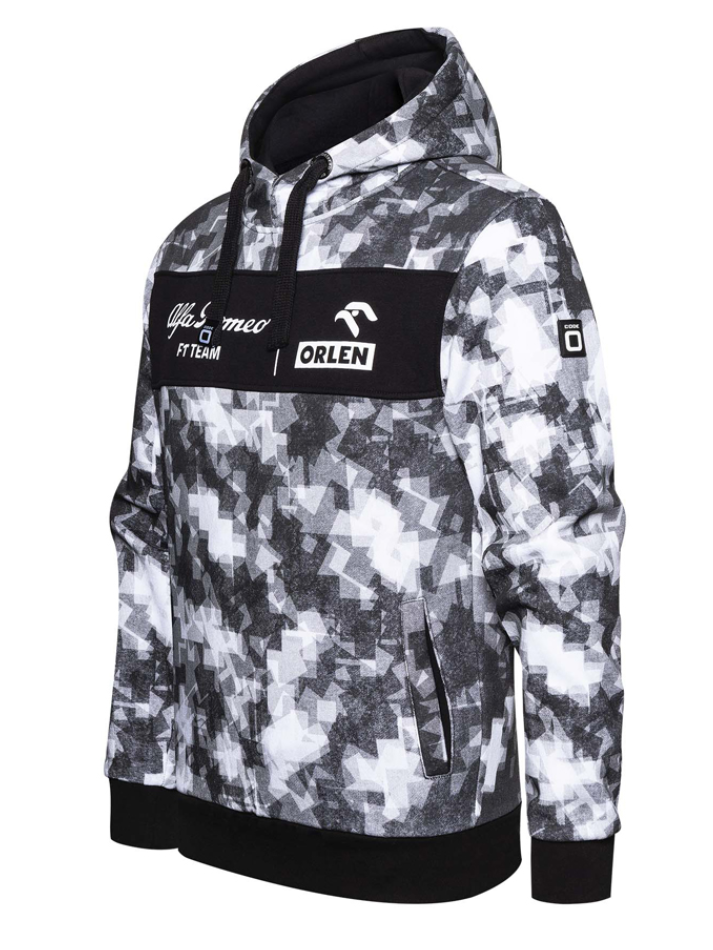 Felpa con cappuccio mimetica Alfa Romeo F1 Team ORLEN-3